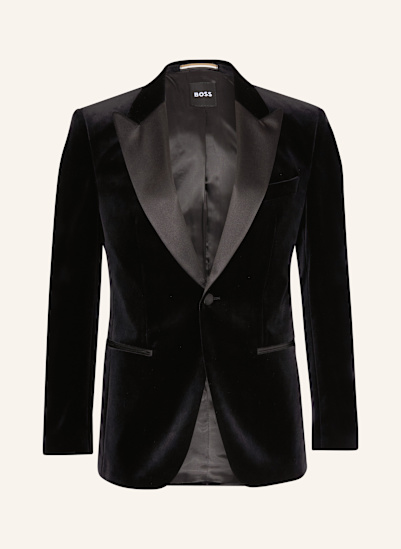 BOSS Smoking-Sakko H-HUTSON-TUX-254 Slim Fit aus Samt
