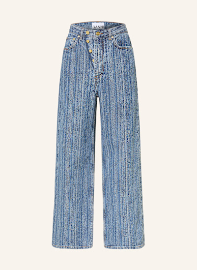 GANNI Wide Leg Jeans