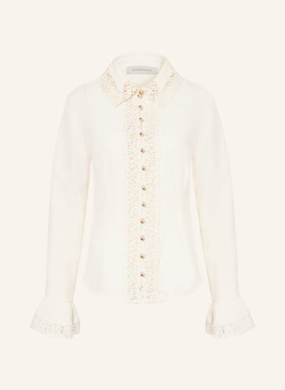 ZIMMERMANN Košilová halenka s krajkou