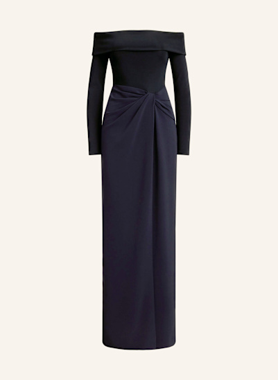 LAUREN RALPH LAUREN Evening dress in mixed materials