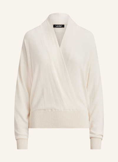 LAUREN RALPH LAUREN Pullover in Wickeloptik