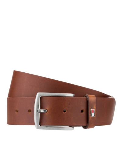 TOMMY HILFIGER Ledergürtel NEW DENTON 4.0