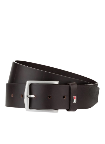 TOMMY HILFIGER Ledergürtel NEW DENTON 4.0