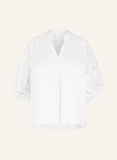 mint & mia Bluse mit Lochspitze