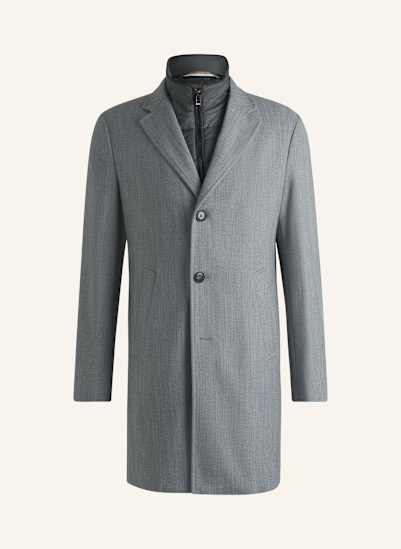 BOSS Klassischer Mantel H-HYDE-BIB-234 Slim Fit