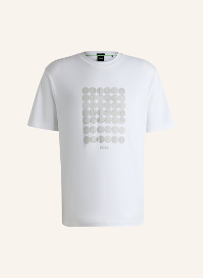 BOSS T-Shirt TEE PRINT STRIPED C Relaxed Fit