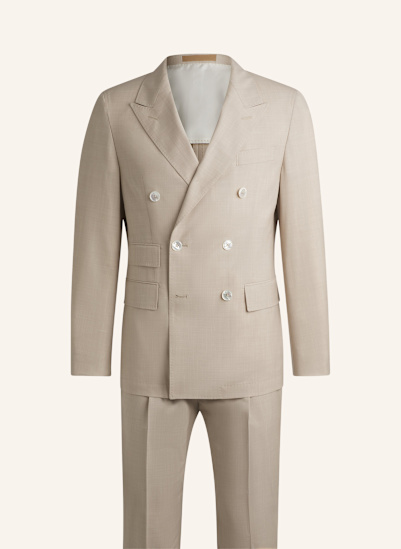 BOSS Business Anzug L-HESTON-2PCS-DB-252 Slim Fit