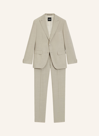 BOSS Business Anzug H-HUGE-2PCS-PEAK-253 Slim Fit