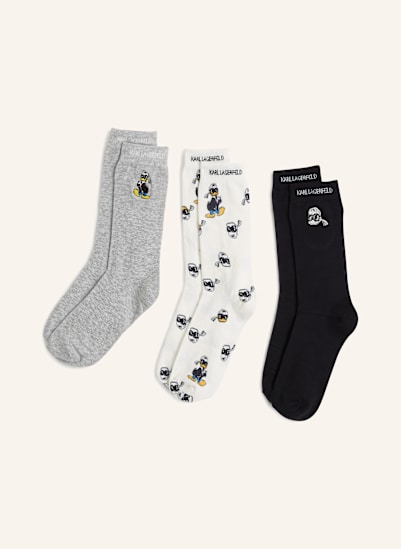 KARL LAGERFELD DISNEY X KL 3er-Pack Socken