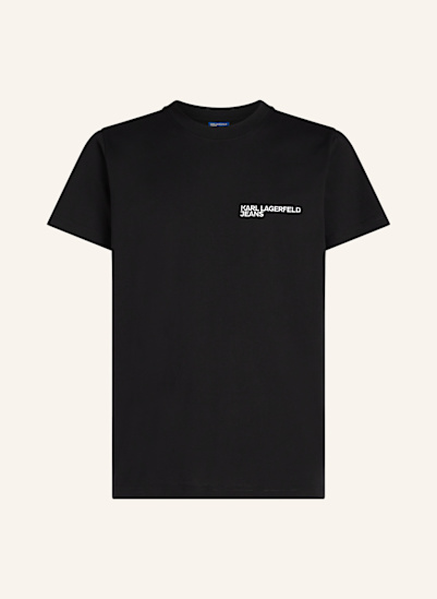 KARL LAGERFELD JEANS SCHMAL GESCHNITTENES T-SHIRT MIT KLJ-LOGO