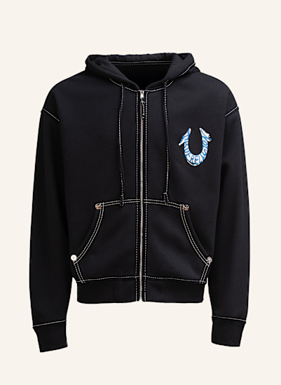 TRUE RELIGION Zip Hoodie