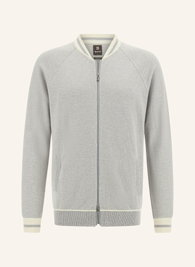 BOGGI MILANO Strickjacke mit Seide