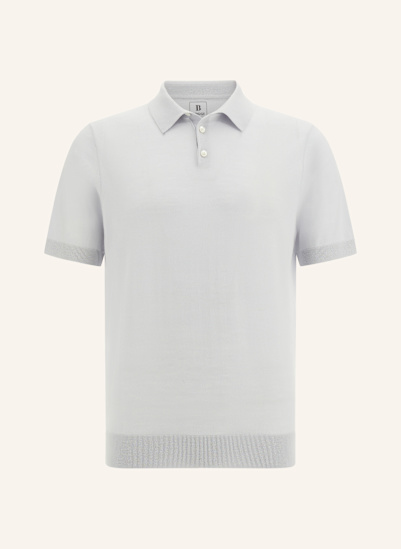 BOGGI MILANO Strick-Poloshirt
