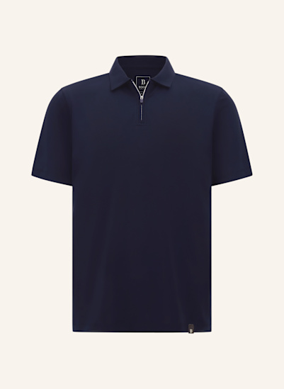 BOGGI MILANO Piqué-Poloshirt