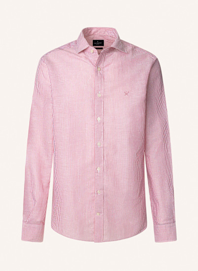 HACKETT LONDON Freizeithemd LINEN BENGEL STRIPE