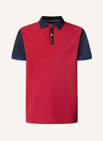 HACKETT LONDON Poloshirt HERITAGE BK PANEL NBR