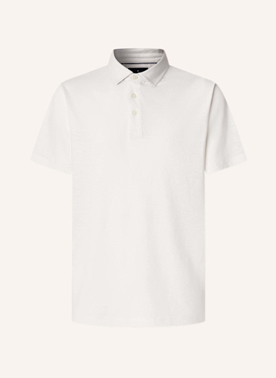 HACKETT LONDON Poloshirt SWIM PALM COTT LINEN