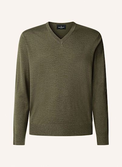 HACKETT LONDON Pullover GMD MERINO SILK VNECK