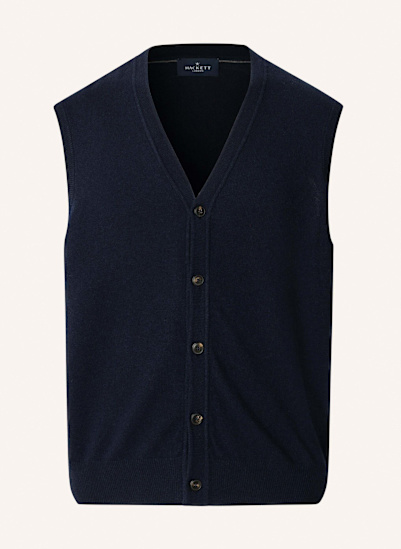 HACKETT LONDON Pullover MERINO CASH MIX WCOAT