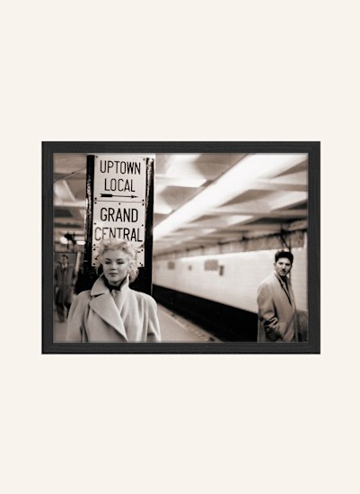 ANY IMAGE Wandbild MARILYN MONROE mit Rahmen