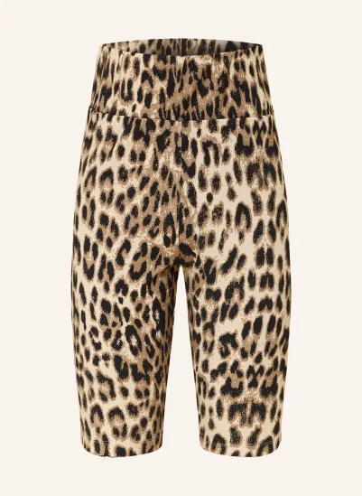 MRS & HUGS Shorts HELLBRAUN / BEIGE / SCHWARZ