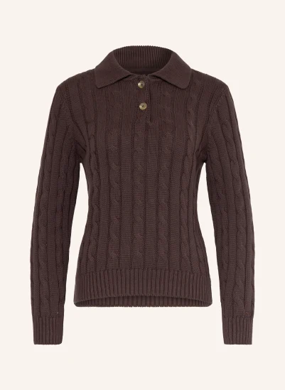 GANT Pullover DUNKELBRAUN