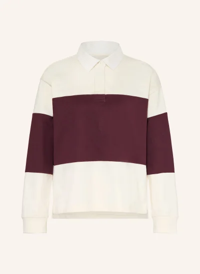 GANT Rugbyshirt ECRU / DUNKELROT