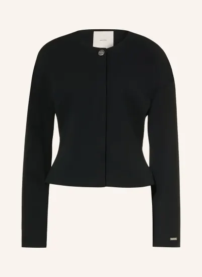 Calvin Klein Kastenjacke SCHWARZ