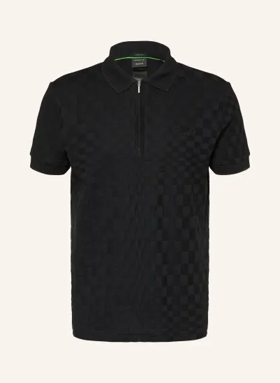 BOSS Jersey-Poloshirt ICONS70 Regular Fit SCHWARZ