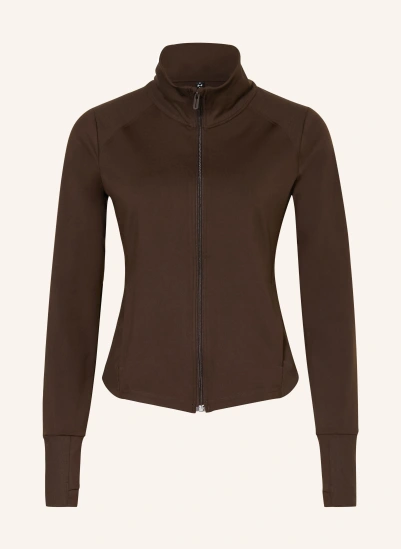 UNDER ARMOUR Trainingsjacke UA MERIDIAN DUNKELBRAUN