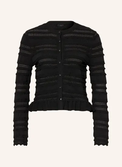 TED BAKER Strickjacke AVRIA mit Rüschen