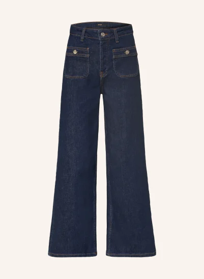 maje Wide Leg Jeans 0103 NAVY