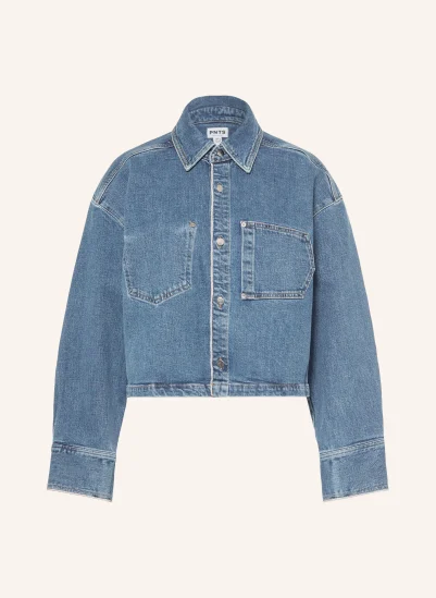 PNTS Jeansjacke 15 MITTELBLAU