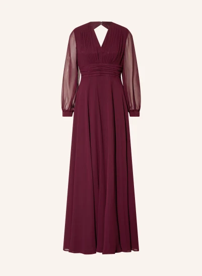 Vera Mont Abendkleid mit Cut-out DUNKELROT
