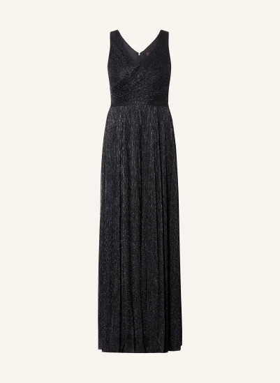 Vera Mont Abendkleid mit Glitzergarn DUNKELBLAU