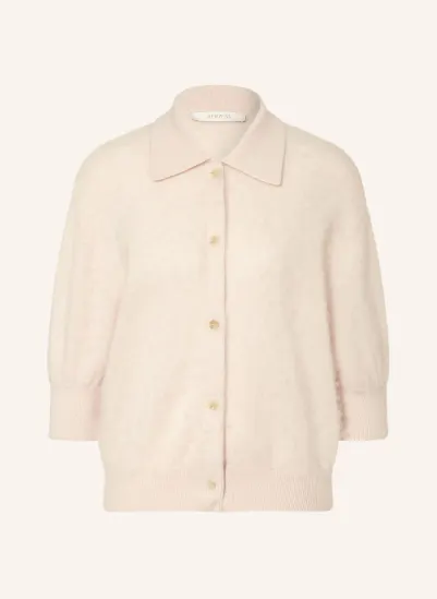 HERZENS Strickbluse LEA mit 3/4-Arm CREME