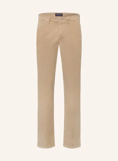 STROKESMAN'S Spodnie z sztruksu o kroju slim fit