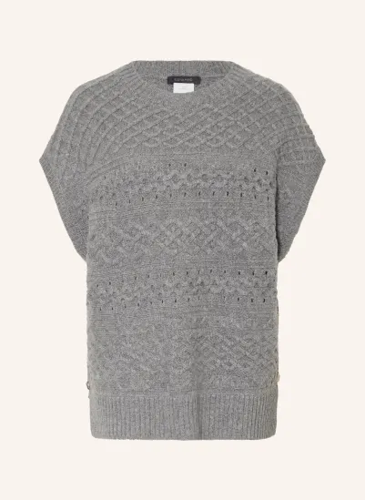 ELENA MIRO Strickshirt DUNKELGRAU