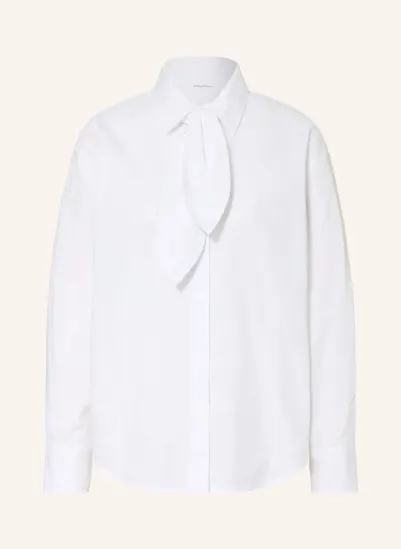 darling harbour Shirt-style blouse with detachable bow tie