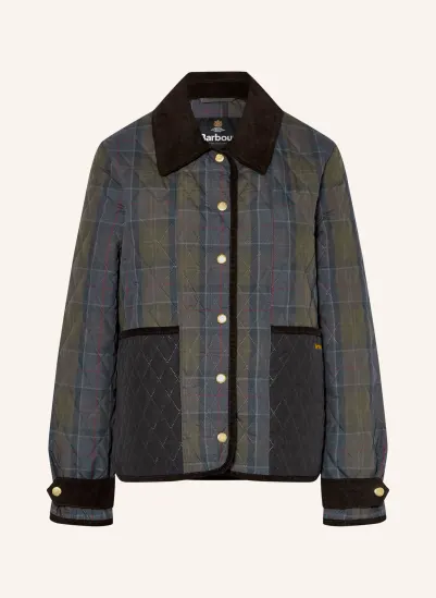Barbour AINSDALE Quilted Jacket in a Mix of Materials