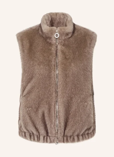FUCHS SCHMITT Kunstfell-Weste DETROIT BEIGE