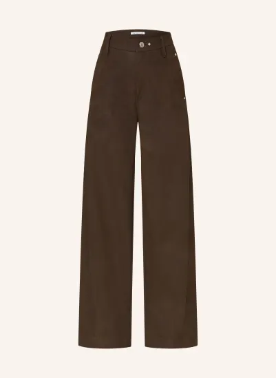MAC DAYDREAM NEW ORLEANS leather-look Marlene pants