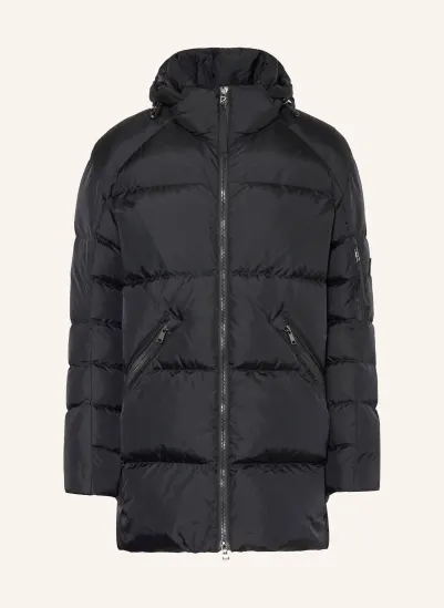 BOGNER Daunenjacke JONES-D3 mit abnehmbarer Kapuze SCHWARZ