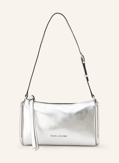 MARC JACOBS Schultertasche THE SCENE SMALL SILBER / SILBER