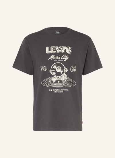 Levi's® T-Shirt SCHWARZ / HELLGELB
