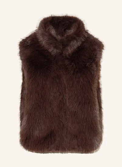 MRS & HUGS Faux fur vest
