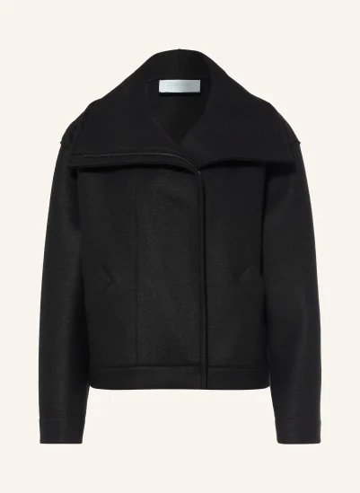 HARRIS WHARF LONDON Kastenjacke SCHWARZ