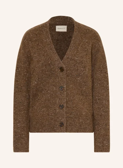 GANT Strickjacke BRAUN