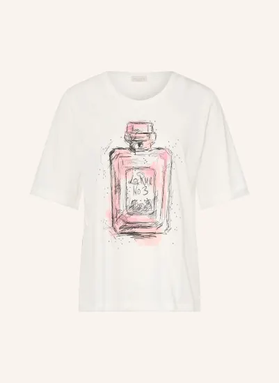 MILANO ITALY T-shirt orné de strass