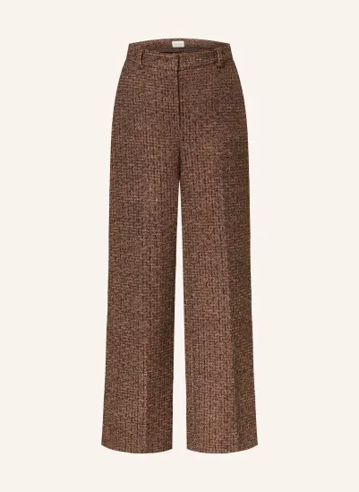 SEDUCTIVE Marlene-byxor DOMENICA i tweed med paljetter